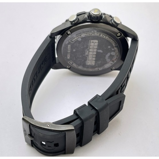  Endurance Pro Chronometer Black Rubber Strap Watch