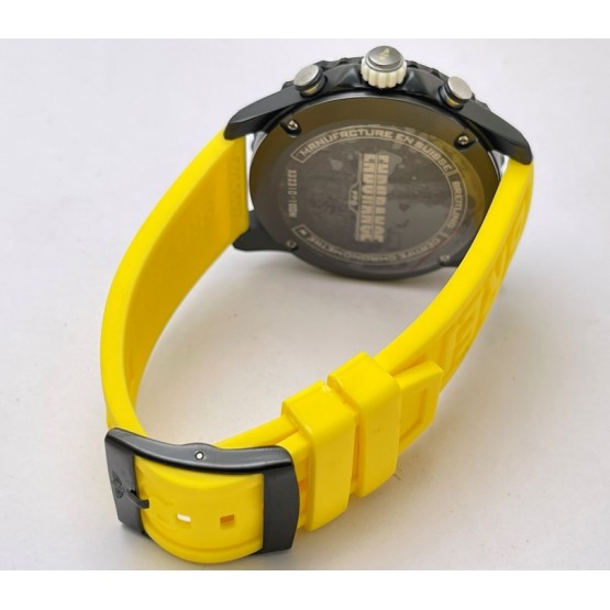 Breitling Endurance Pro Chronometer Yellow Rubber Strap Watch A