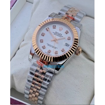 Rolex Datejust Diamond Marker Swiss Automatic Ladies Watch