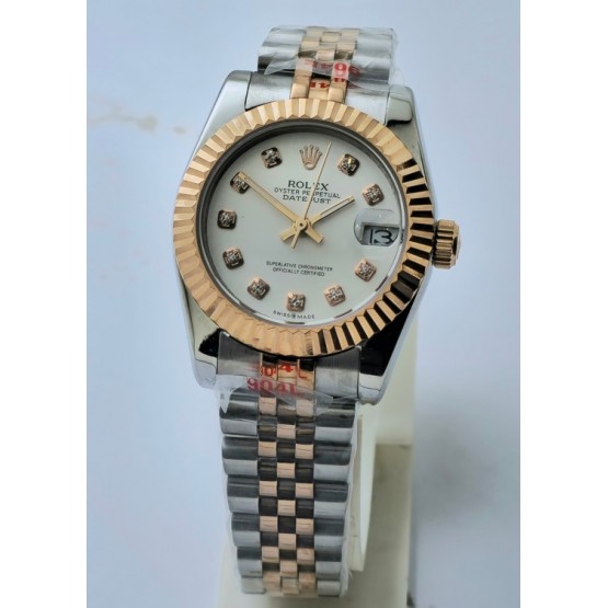 Rolex Datejust Diamond Marker Swiss Automatic Ladies Watch