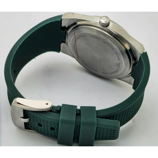 Tissot Prx Powermatic 80 Green Rubber Strap Watch