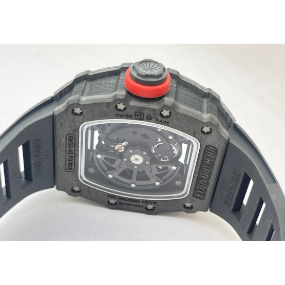 Richard Mille RM35-02 Rafael Nadal Black Carbon Swiss ETA 7750 Valjoux Movement Watch