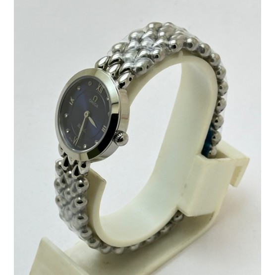 Omega De-ville Blue Steel Ladies Watch