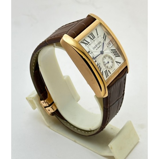 Cartier Tank MC Rose Gold Swiss ETA Automatic Watch