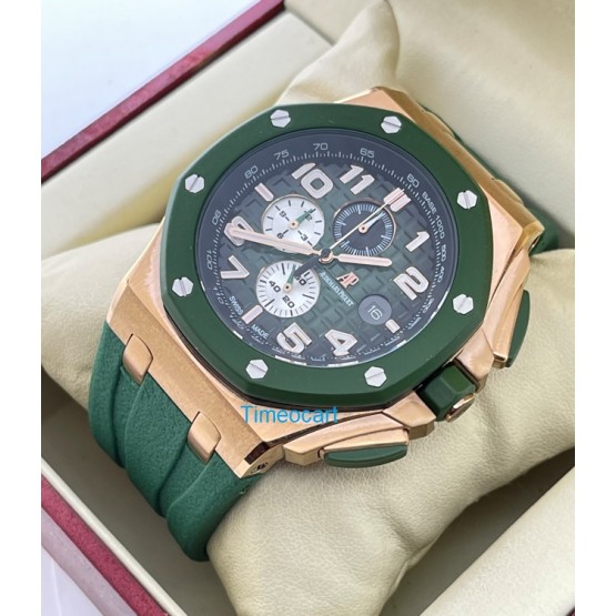 Audemars Piguet Royal Oak Offshore Grand Prix Green Chronograph Watch