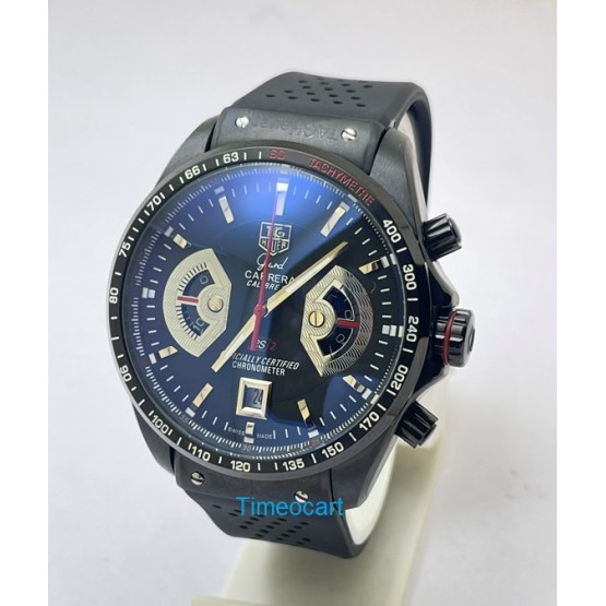 Tag Heuer Grand Carrera Calibre 17 RS 2 Rubber Strap Watch