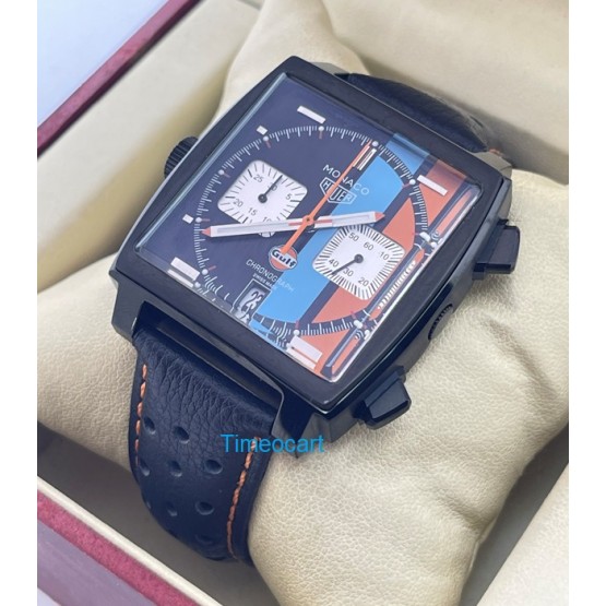 Tag Heuer Monaco Gulf Special Edition Full Black Watch