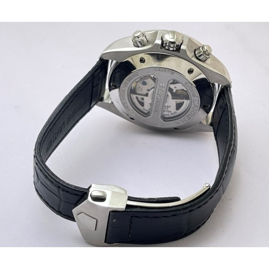 Tag Heuer Grand Carrera Calibre 17 Leather Strap Swiss ETA 7750 Valjoux Movement Automatic Watch