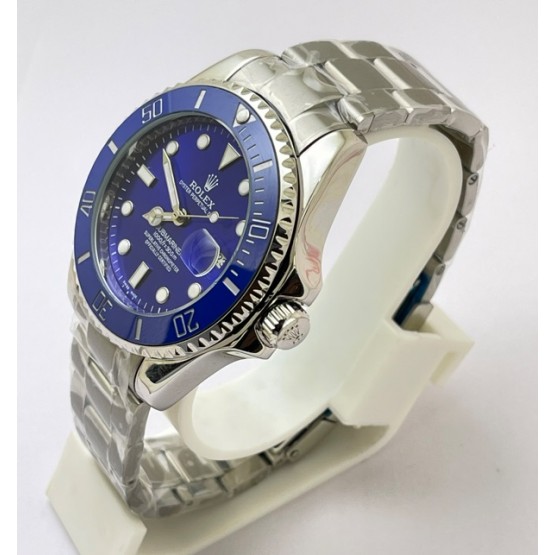  Rolex Submariner Blue Dial Steel Bracelet Swiss Automatic Watch