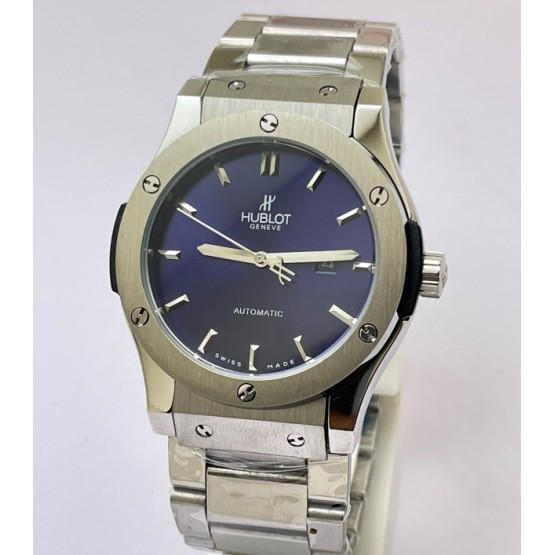 Hublot Vendom Classic Steel Blue Swiss Automatic Watch