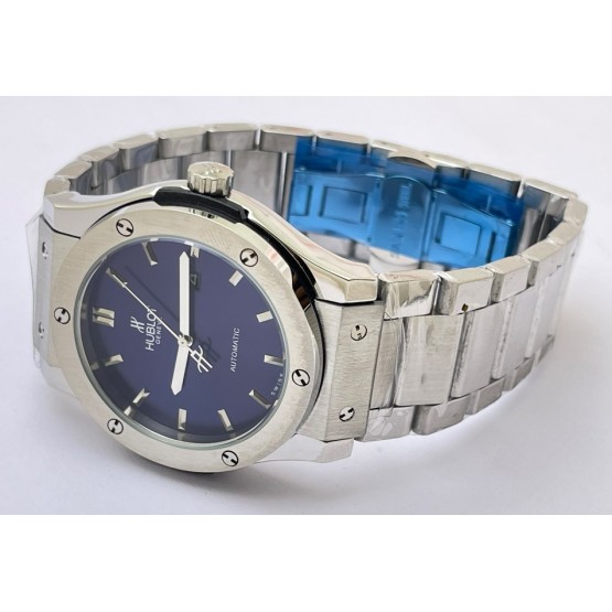 Hublot Vendom Classic Steel Blue Swiss Automatic Watch