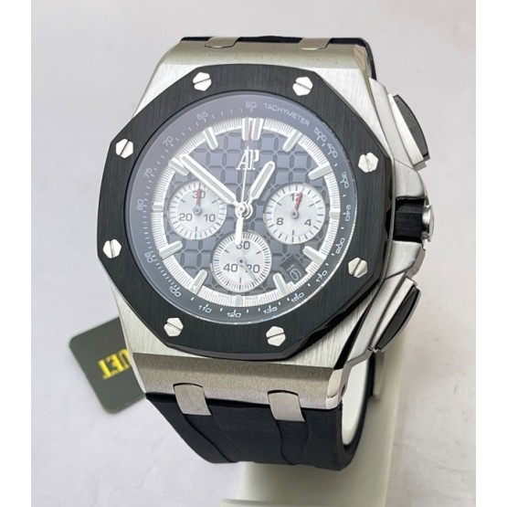 Audemars Piguet Royal Oak Offshore Steel Black Rubber Strap Limited Edition Watch