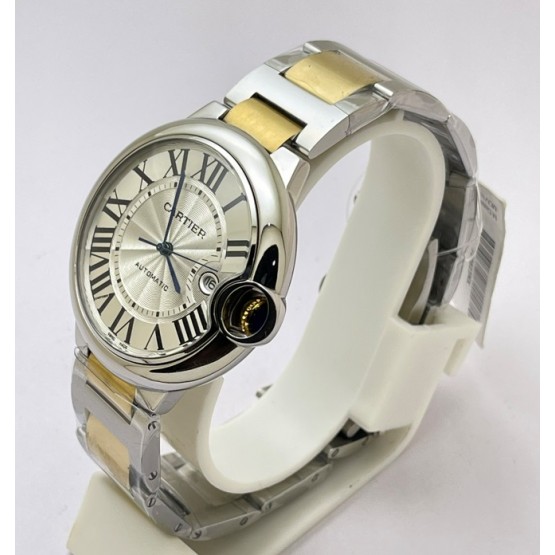 Cartier Ballon Bleu De Mens Dual Tone Swiss Automatic Watch