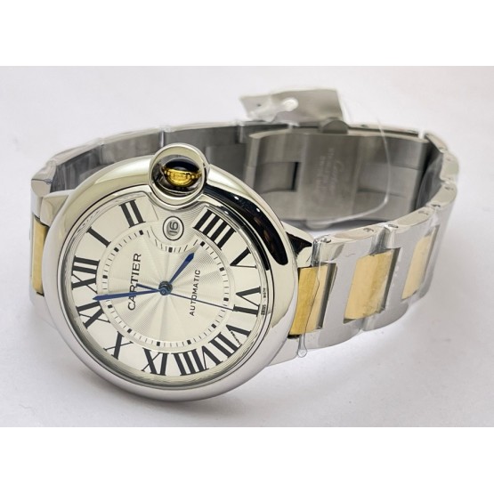 Cartier Ballon Bleu De Mens Dual Tone Swiss Automatic Watch