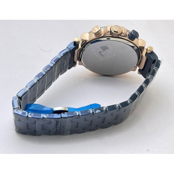 GC Blue Chronograph Blue Bracelet Watch