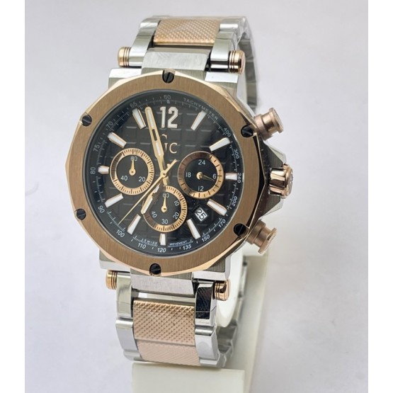 GC  Chronograph Dual Tone Bracelet Watch