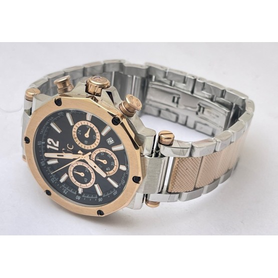 GC  Chronograph Dual Tone Bracelet Watch