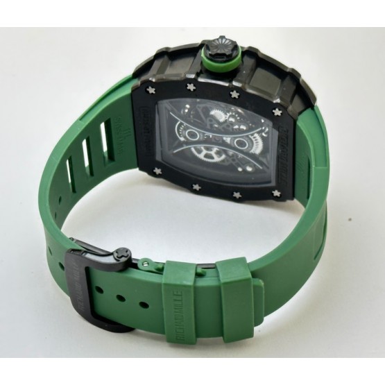 Richard Mille Poblo Mac Donough Green Swiss ETA 7750 Valjoux Movement Watch