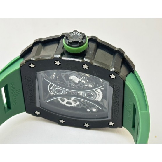 Richard Mille Poblo Mac Donough Green Swiss ETA 7750 Valjoux Movement Watch