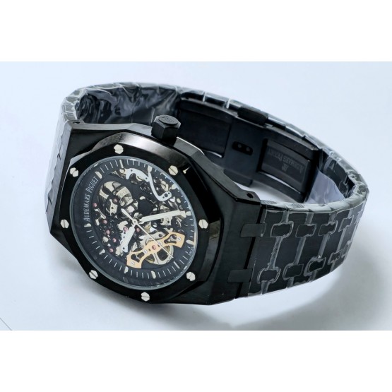 Audemars Piguet Royal Oak Full Black Skeleton Swiss Automatic Watch