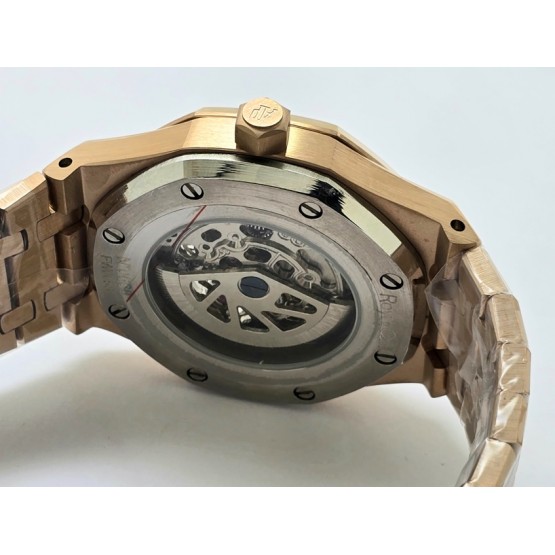 Audemars Piguet Royal Oak Rose Gold Skeleton Swiss Automatic Watch