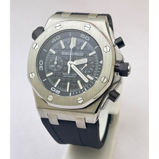 Audemars Piguet Diver Chronograph Steel Black Watch