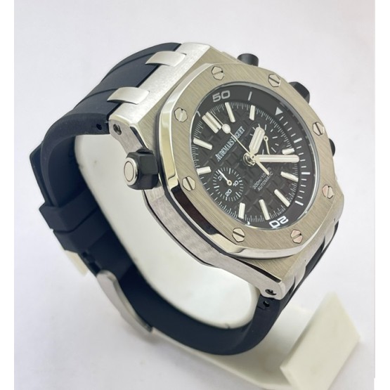 Audemars Piguet Diver Chronograph Steel Black Watch