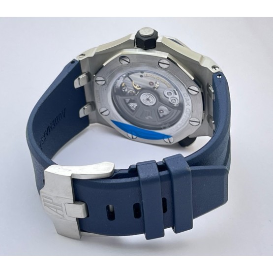 Audemars Piguet Diver Blue Rubber Strap Swiss ETA Valjoux 7750 Automatic Watch