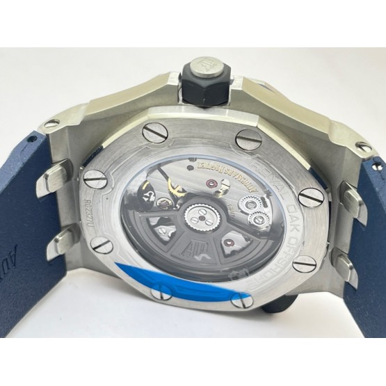 Audemars Piguet Diver Blue Rubber Strap Swiss ETA Valjoux 7750 Automatic Watch