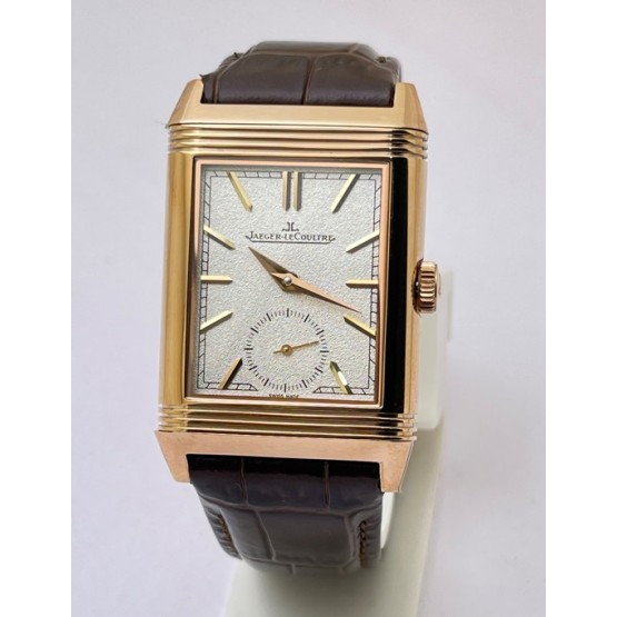 Jaeger Lecoultre Reverso Tribute Duoface Swiss ETA 7750 Valjoux Movement Watch