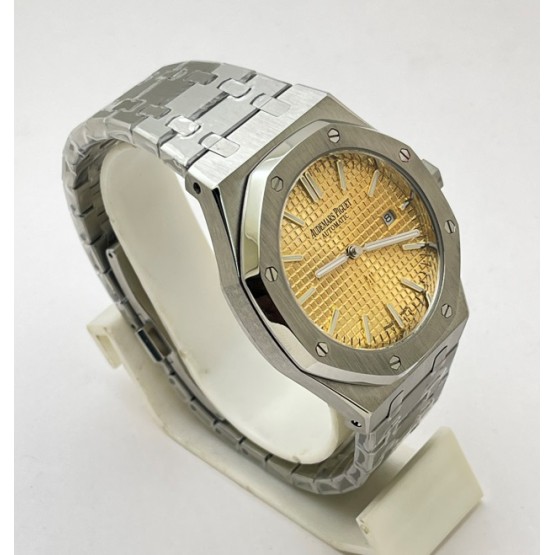 Audemars Piguet Royal Oak Steel Yellow Swiss Automatic Watch