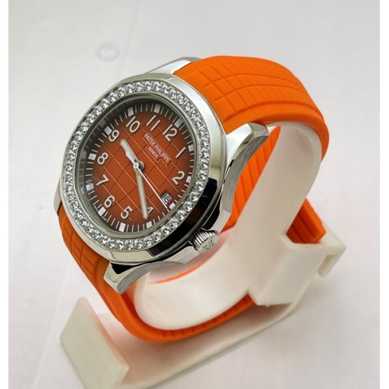 Patek Philippe Aquanaut Luce Orange Swiss Automatic Watch