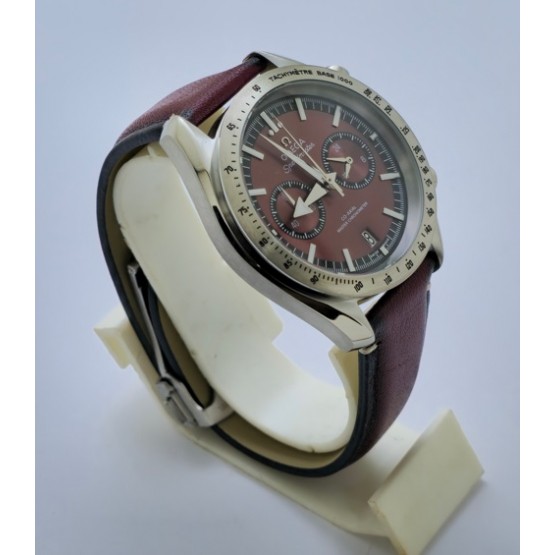 Omega Speedmaster 57 Co-Axial Master Brown Chronometer Chronograph Watch