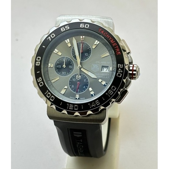 TAG Heuer Calibre 16 Formula 1 Rubber Strap Men's Watch