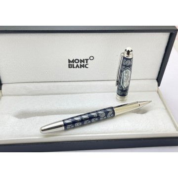 Mont Blanc Around The World In 80 Days Solitaire Le Grand Rollerball Pen