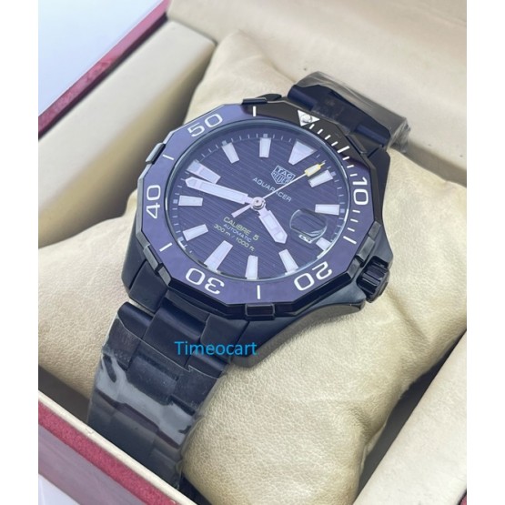 TAG Heuer Aquaracer Calibre 5 Full Black Swiss Automatic Watch