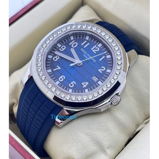 Patek Philippe Aquanaut Luce Blue Swiss Automatic Watch