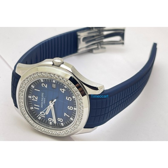 Patek Philippe Aquanaut Luce Blue Swiss Automatic Watch