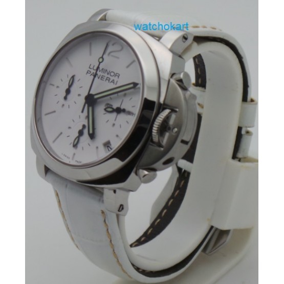 Panerai Chronograph White Ladies Watch