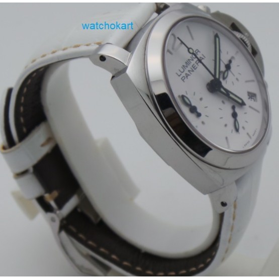 Panerai Chronograph White Ladies Watch