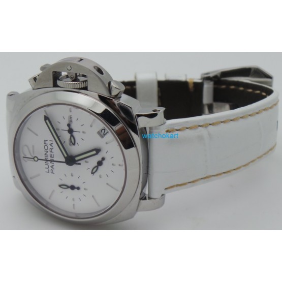 Panerai Chronograph White Ladies Watch