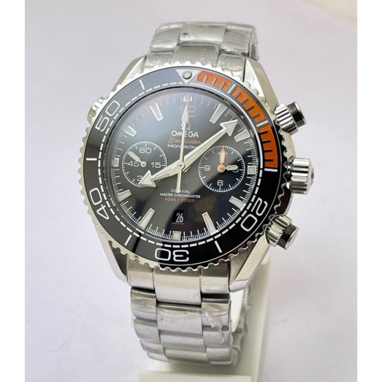 Omega Seamaster Planet Ocean Chronograph SWISS ETA 2250 Valjoux Automatic Watch