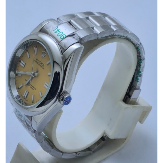 Rolex Oyster Perpetual Yellow Steel Swiss Automatic Watch