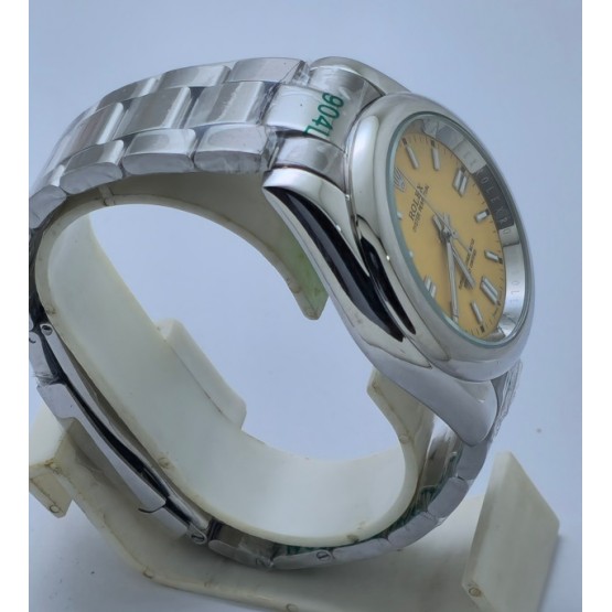 Rolex Oyster Perpetual Yellow Steel Swiss Automatic Watch