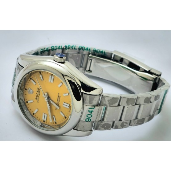 Rolex Oyster Perpetual Yellow Steel Swiss Automatic Watch