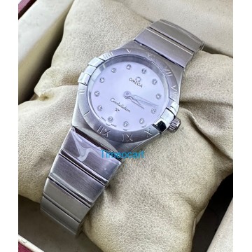 Omega Constellation Diamond Mark Steel Ladies Watch