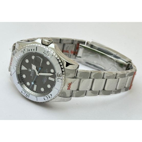 Rolex Yacht Master - 1 Grey Steel Swiss Automatic Watch