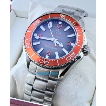 Omega Seamaster Planet Ocean Ultra Deep Orange Bezel Swiss Automatic Watch