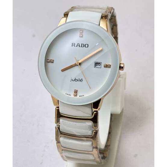 Rado Jublie Daister White Dial Quartz Watch