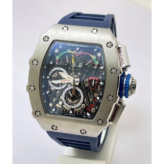 Richard Mille Mclaren F1 Blue Rubber Strap Swiss Automatic Watch